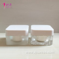 Round Corner Shape Jar Cosmetic Facial Cream Jar